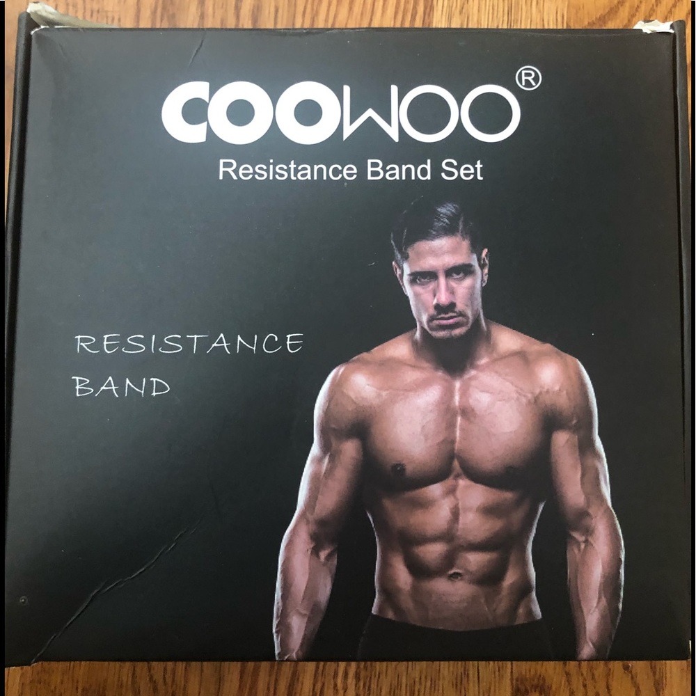 New never used but opened CooWoo resistance band set